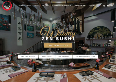 Zen Sushi – www dla restauracji